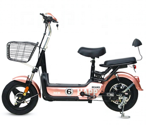 Mini-moto/vélo électrique professionnel pour adultes, fabriqué en Chine, avec pédales, moteur à moyeu arrière, batterie au plomb-acide, modèle Happy électronique - Product Image 3