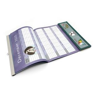 <span class=keywords><strong>Calendario</strong></span> da parete pieghevole all'ingrosso personalizzato con stampa a colori <span class=keywords><strong>2022</strong></span> <span class=keywords><strong>2023</strong></span> con carta spessa - Product Image 4