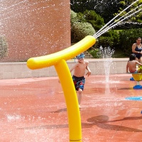 Canon à eau petites attractions d'équipement de parc aquatique à vendre