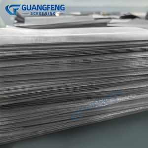 <span class=keywords><strong>Grillage</strong></span> en acier inoxydable Guangfeng résistant aux hautes températures, tissage uni, avec services de découpe, soudage et pliage - Product Image 5