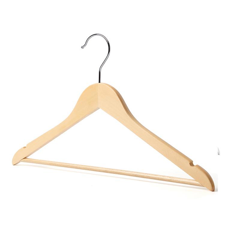 Grade a Single Wood Clothes Hanger