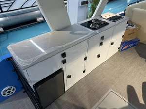 Nouvelle arrivée Bateau ponton électrique avec panneaux solaires pour la location et de divertissement - Product Image 5