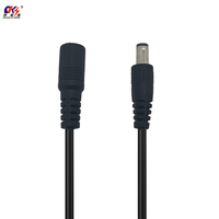 Hochwertiges DC-Stecker-auf-Buchse-Verlängerungskabel 5521 5525 5,5*2,1mm 5,5*2,5mm Stecker-Verlängerungskabel für LED-Streifen Kamera CCTV
