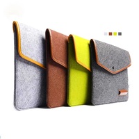 Vente chaude feutre bureau affaires transportant feutre pochette d'ordinateur porte-documents Document sac à main housse de protection