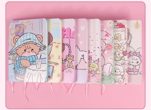 Dễ thương <span class=keywords><strong>A5</strong></span> máy tính xách tay Nhật ký bìa cứng may ràng buộc văn phòng Quà Tặng máy tính xách tay - Product Image 3