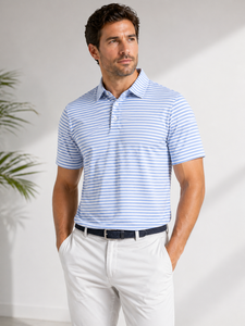 Camiseta Polo a Rayas para Hombre OEM, Multicolor, Manga Corta, Informal, de Verano, para Golf, con Logotipo Personalizado - Product Image 4
