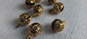 Campanas de Hada Antiguas Chapadas en Oro, para Fabricación de Joyería, Campanas de Vaca, Manualidades, Disfraces, Decoraciones, Accesorios, Proyectos Hechos a Mano - Product Image 4