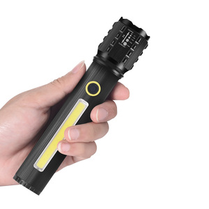 ไฟฉาย LED แบบชาร์จไฟได้ COB ไฟทำงาน USB ไฟฉายอลูมิเนียม แคมป์ปิ้ง เดินป่า BL-C71 C72 C73 - Product Image 3
