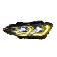 Pour les BMW Série 4 G22 G26 G80 G82 420i 425i 430i M440i M3 M4 2020-2023, phares laser de voiture, feux de jour jaunes