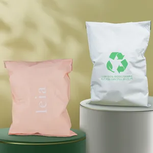Sacs de livraison biodégradables, emballage écologique, en Poly, pour la livraison, 50 unités