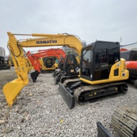 Miniexcavadoras Komatsu PC70 Usadas, Excavadora Komatsu PC70-8 de Japón, Miniexcavadoras Hidráulicas de Segunda Mano en Venta