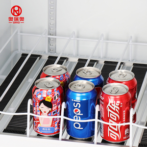 Supermercado Beber Pusher Divisor Refrigerador Desliza Gravidade Feed Roller Prateleiras para Bebidas <span class=keywords><strong>Display</strong></span> <span class=keywords><strong>Rack</strong></span> - Product Image 5