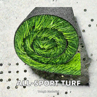 Revêtement de sol extérieur en plastique imperméable, hauteur de pile 20 mm et 10 mm, gazon synthétique souple pour terrains de football, de hockey et de putting green