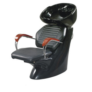 Kisen Offre Spéciale : Fauteuil de lavage capillaire avec bac à shampooing intégré, finition dorée, pour salons de beauté et instituts capillaires, avec service complet - Product Image 5