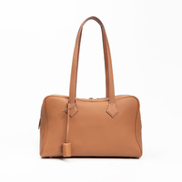 Bolso Bandolera de Cuero Genuino TC de Alta Calidad, Diseño Original de Lujo Ligero, para Mujer, con Cierre de Cremallera