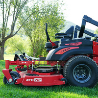 Cortadora de Césped Industrial Comercial de Giro Cero OEM de Fábrica, Motor ZONSEN/Briggs Vanguard, Ancho de Corte de 72 Pulgadas, Arranque Eléctrico, Transmisión Hidráulica
