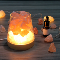 Diffuseur d'huiles essentielles à domicile produit en usine bouteille en verre parfum diffuseur d'arôme en pierre de cristal
