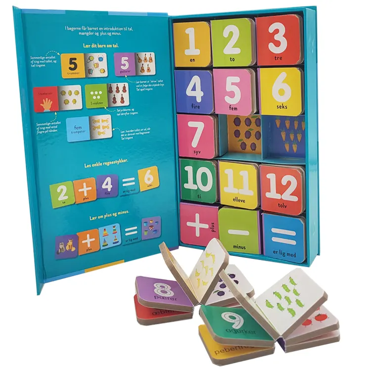 Custom Educatief Activiteit Hardcover Boek Voor Kinderen Kinderen Touch En Feel Mini Board Boeken Afdrukken