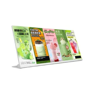 Milk Tea Shop Digital Menu Card Bar Prices List Menu Board Display Billboard