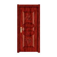 Portes intérieures en MDF pour chambres à coucher, décoration intérieure d'hôtel d'appartements modernes, vente en gros d'usine, garantie 5 ans, isolation phonique