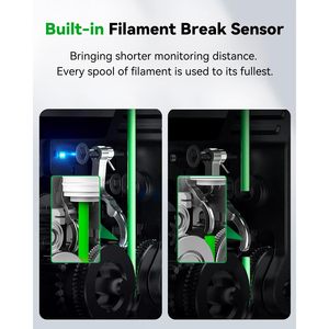 Kit Extrusor de Plástico Creality para Serie K1, Actualización CFS, Engranajes Dobles, Sensor de Rotura de Filamento, Accesorio Cortador - Product Image 3