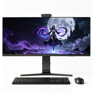 PC tout-en-un incurvé pour jeux de 34 pouces 21:9 IPS avec caméra intégrée et ensemble clavier-souris pour l'informatique des esports - Product Image 1