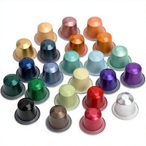 Capsules de café <span class=keywords><strong>Nespresso</strong></span> vides <span class=keywords><strong>en</strong></span> aluminium avec couvercles, vente <span class=keywords><strong>en</strong></span> <span class=keywords><strong>gros</strong></span> d'usine - Product Image 6