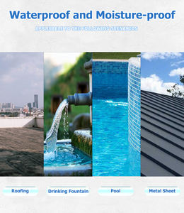 YURU Réparation des fuites Intérieur et extérieur Scellant imperméable flexible pour toiture Revêtement imperméable Peinture - Product Image 3