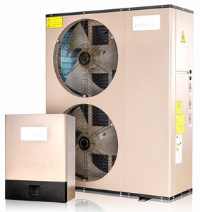 ปั๊มความร้อนแบบแยกส่วน EVI -30C สำหรับทำน้ำร้อน พร้อม Wifi ขนาด 15 กิโลวัตต์  แบบตั้งพื้น  วัสดุแผ่นเหล็กชุบสังกะสี  380V  ใช้สารทำความเย็น R-32  ปั๊มความร้อนน้ำ-อากาศ - Product Image 1