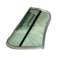 Pare-brise sur mesure en alliage d'aluminium de haute qualité pour bateaux