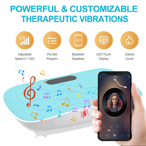 Beliebte Heimtraining Fitness-Übungsmaschine Ganzkörpervibrationsplattform Trainingsvibrationsplatte - Product Image 4