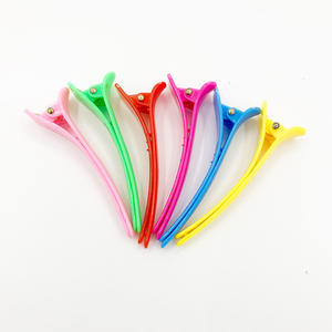Alligator Hair Needle Boca de pescado Color Candy Curl Hair Style Sección Clips - Product Image 3