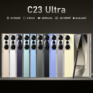 สมาร์ทโฟนปลดล็อค 6.8 นิ้ว รองรับ 2 ซิม 5G รุ่น Ultra <span class=keywords><strong>Pro</strong></span> <span class=keywords><strong>C23</strong></span> หน้าจอ HD ชาร์จเร็ว 65W หน่วยความจำ 8GB+256GB เวอร์ชันสากล ภาษาอังกฤษ - Product Image 2