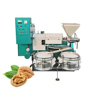 Concha de anacardo vegetal Industrial Mini tornillo de cocina prensa de extracción de aceite máquina de prensa de aceite línea de producción - Product Image 3