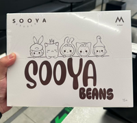 Figurines d'anime Sooya Studio Beans Sooya & M Stand Studio Mini Sooya Beans en boîtes mystères pour la décoration de bureau - Vente en gros authentique