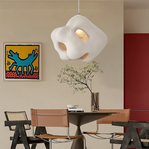 โคมไฟระย้าสไตล์วาบิซาบิญี่ปุ่น ปี 2024 โคมไฟห้อยตกแต่งแบบมินิมอลทันสมัย สำหรับร้านอาหาร โฮมสเตย์ ห้องนอน หรือห้องทำงาน - Product Image 5