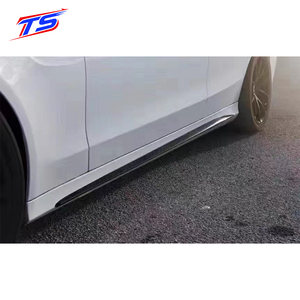 Minigonne laterali in fibra di carbonio <span class=keywords><strong>W205</strong></span> per Mercedes Benz Classe <span class=keywords><strong>C</strong></span> <span class=keywords><strong>W205</strong></span> C63 C43 <span class=keywords><strong>AMG</strong></span> - Product Image 6