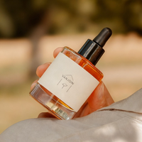 Nouveauté personnalisée, flacon compte-gouttes en verre cylindrique vide de 30 ml, 50 ml, 100 ml pour sérum cosmétique, huile capillaire et huile essentielle