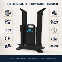 Séchoir à chaussures professionnel à air forcé HD-012O, robuste et longue durée de vie |   4 conduits d'air détachables |   TOBILIN OEM CE RoHS FCC |   110/220V
