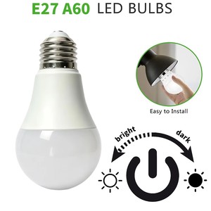 Bombilla LED A60 SMD Globo E27 AC220-240V con Atenuación Controlable, Pantalla de PC y Copa de Aluminio Recubierta de Plástico Ra80 - Product Image 2