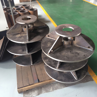 HENT Vanne de décharge rotative de type étoile durable pour alimentateur, étanchéité uniforme pour la manutention de poudres en vrac en usine