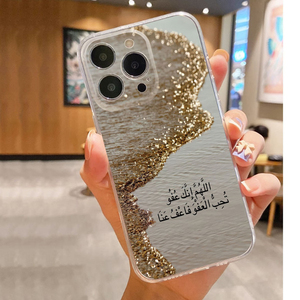 เคสโทรศัพท์มือถือแบบใส TPU นิ่ม พิมพ์ลายคลื่นทะเลสีทองสวยงาม สำหรับ iPhone <span class=keywords><strong>11</strong></span> 12 13 14 15 16 17 Pro Max Air - Product Image 1