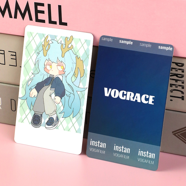 Vograce Custom Kpop Mini Photocard Idlol Printing Card Instant Photocards Picture Print Photo Cards