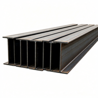Grand stock de poutres en H Q355B S355JR haute résistance ASTM A572 Gr50 pour projets de ponts et structures en acier industriel lourds