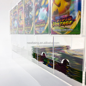 Présentoir de Game Boy étanche en acrylique transparent Distributeur de paquet de rappel en acrylique pour présentoir de carte de jeu - Product Image 2