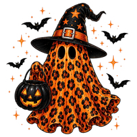 Nouvel Arrivage Motifs Citrouille Fantôme Saison Halloween Impressions DTF Prêtes à Presser pour Vêtements Vente en Gros