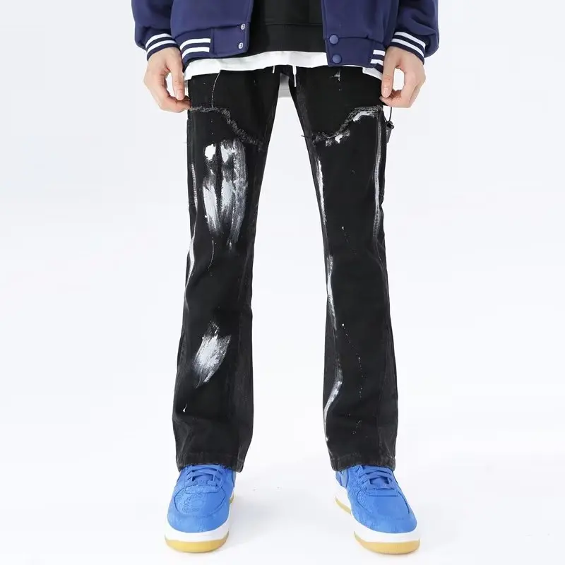 ตู้เสื้อผ้าของผู้ชายที่จำเป็น: กางเกงยีนส์ที่กำหนดเอง-กางเกงยีนส์2023ออกแบบที่ร้อนแรงที่สุดของผู้ชาย