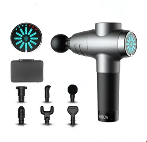Productos de Venta caliente <span class=keywords><strong>2025</strong></span> Nuevos productos Pantalla LCD dolores musculares aliviar pistola de masaje de tejido profundo recargable - Product Image 1