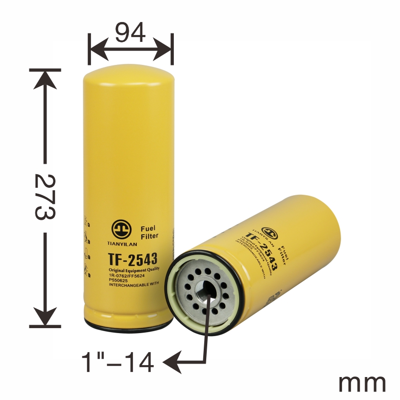 High Quality Fuel Filter 860301434 for Excavators & Trucks
