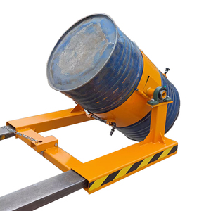 Kolay yükleme boşaltma yükü dikey endüstriyel yuvarlak varil fikstür davul kaldırıcı uygun demir plastik yağ davul 55 galon çelik - Product Image 5